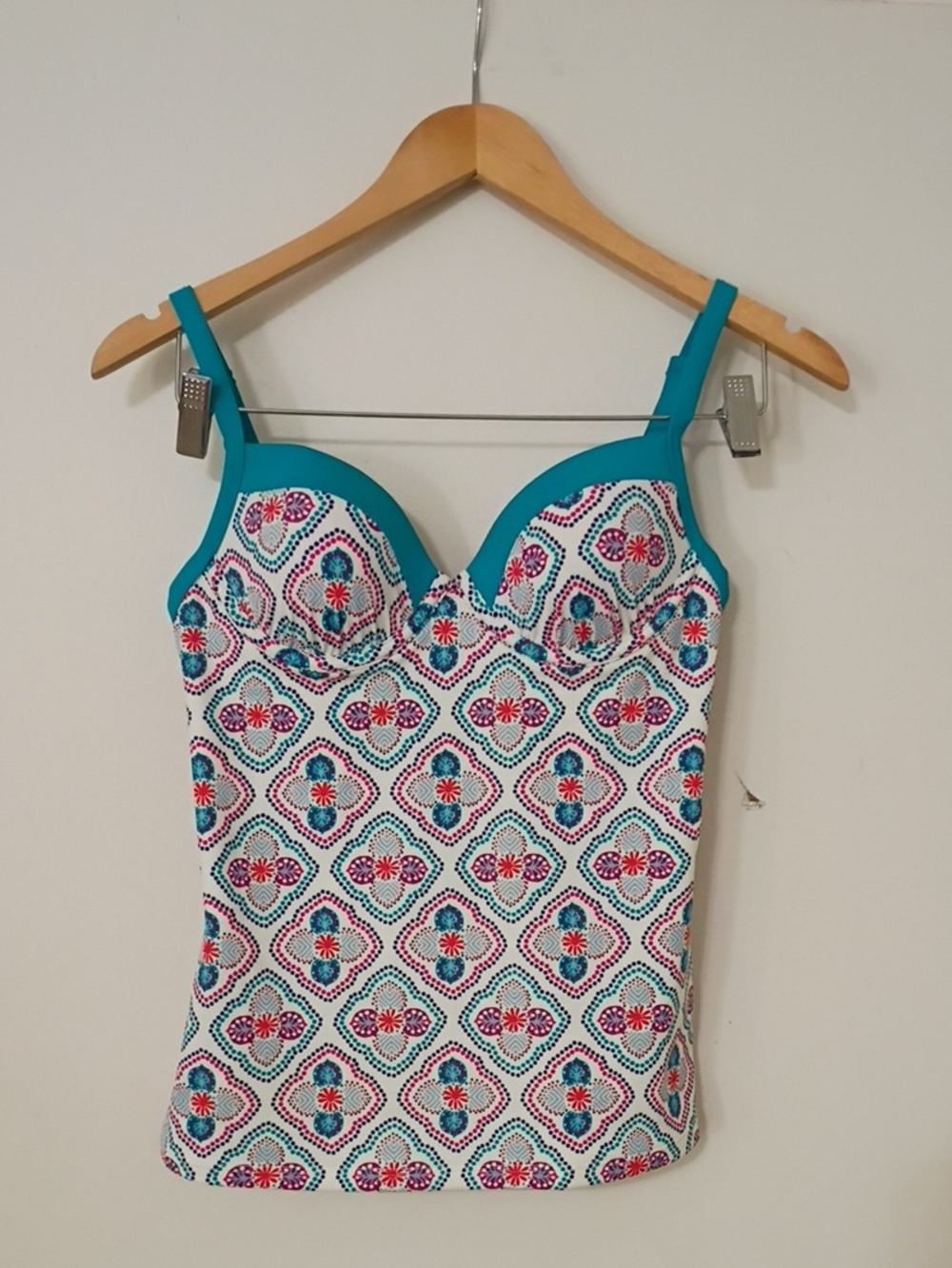 Nwot Boden 34A Padded Tankini Top